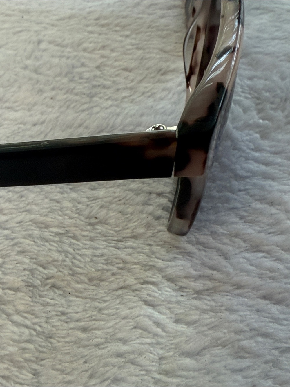 Vera Bradley Charlene Blush Pink Spotted Brown Designer Sunglasses - Picture 7 of 9